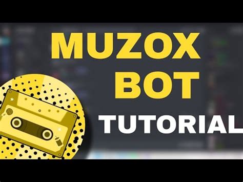 How To Use Muzox Music Bot 